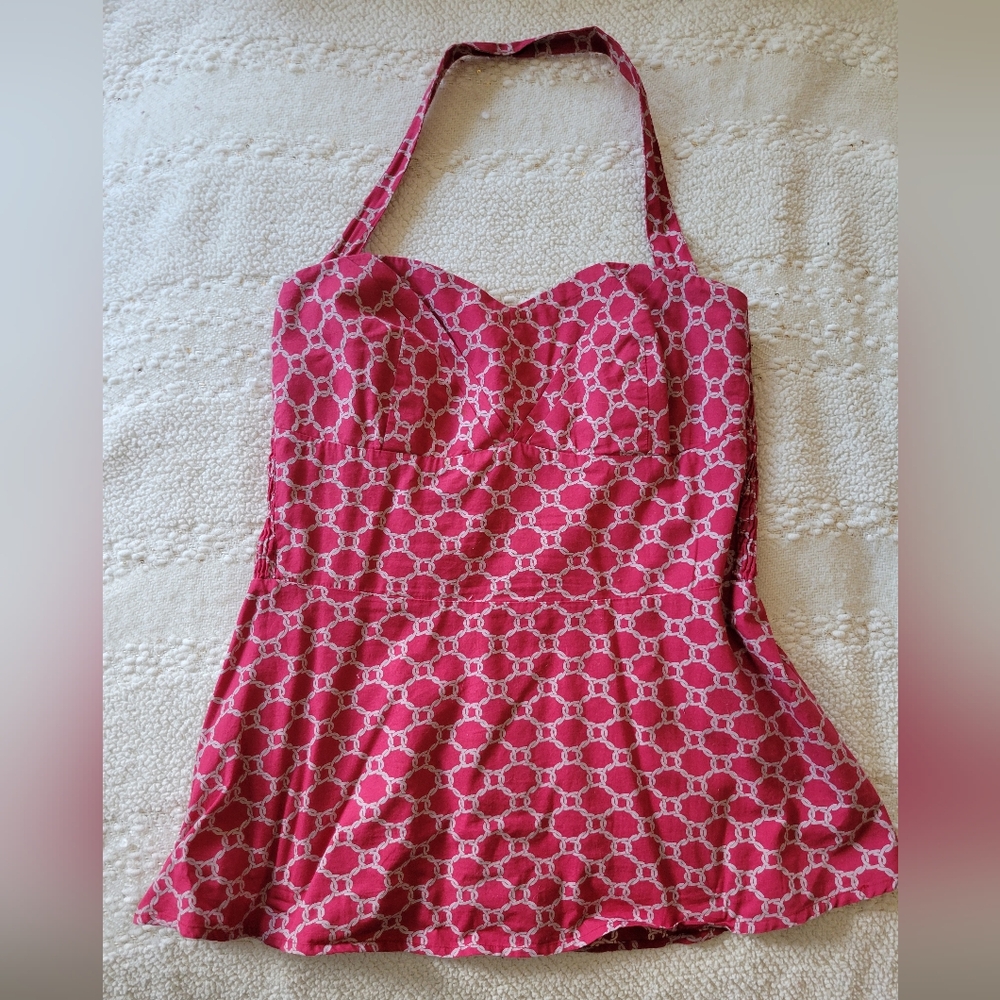 Girls from Savoy halter top from Anthropologie